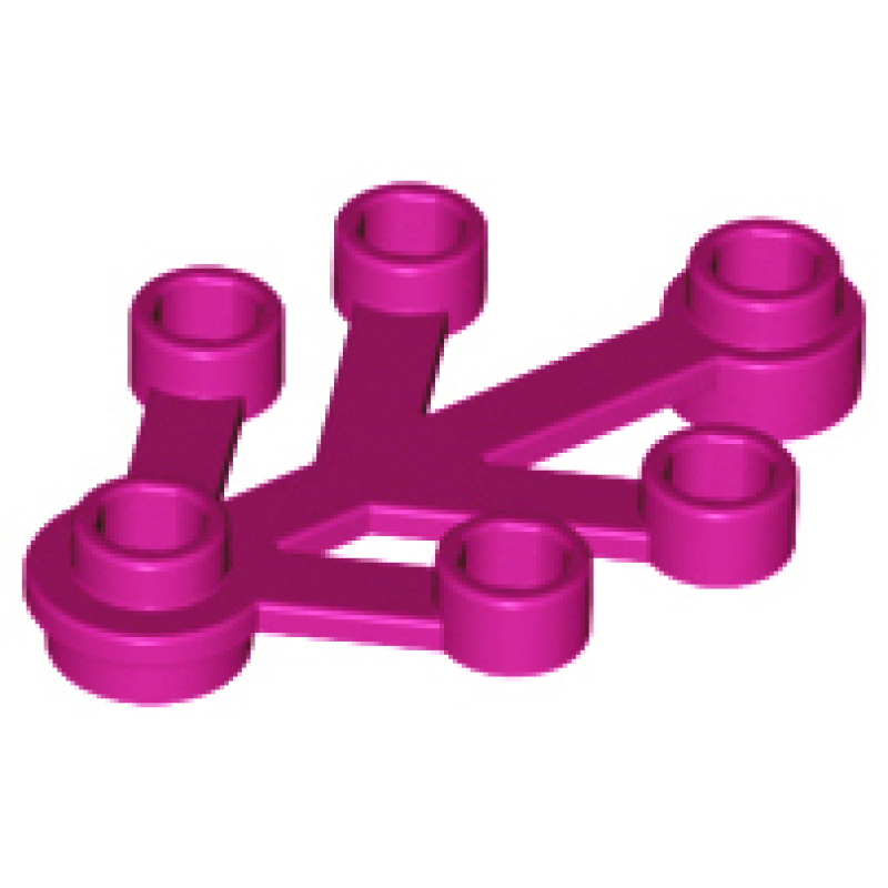 Plant Bladeren 4x3 Magenta